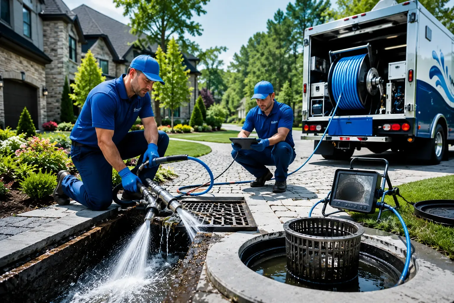 Local outdoor drain cleaning professionals in Grinnell, IA